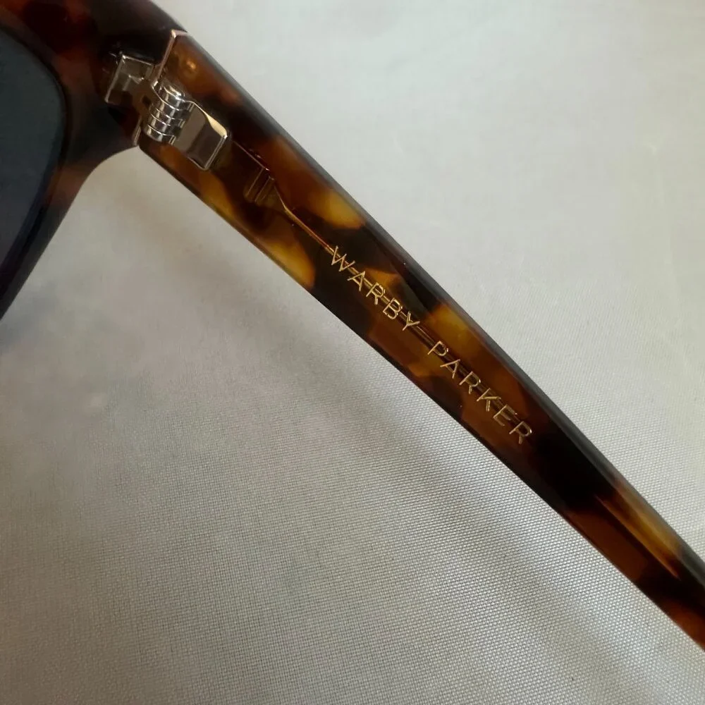 Warby Parker Tortoiseshell Sunglasses with Brown Lenses